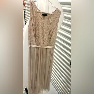 Gown Beige Dress